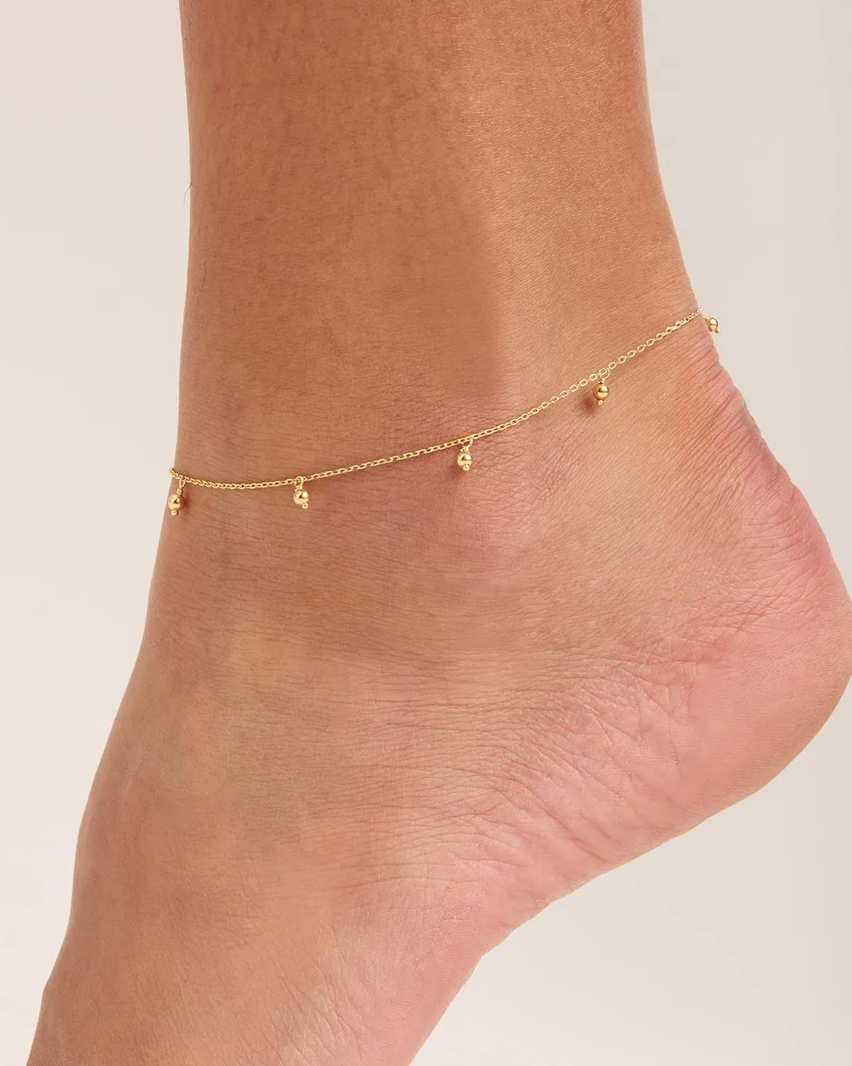 18k Gold Vermeil Blessing Anklet