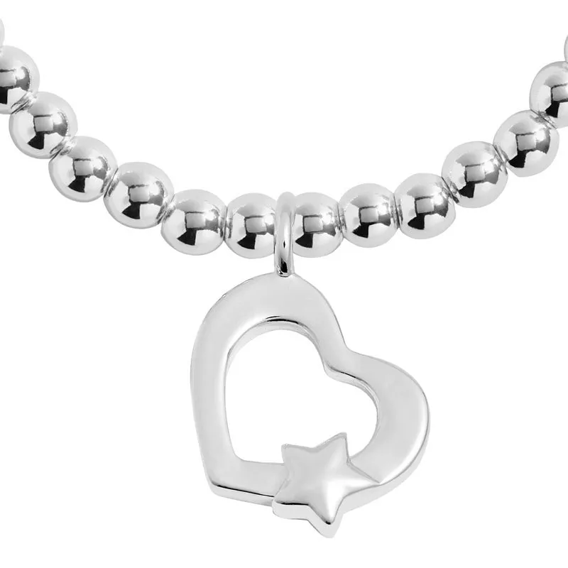 A Little With Love Christmas Bracelet Silver-plated