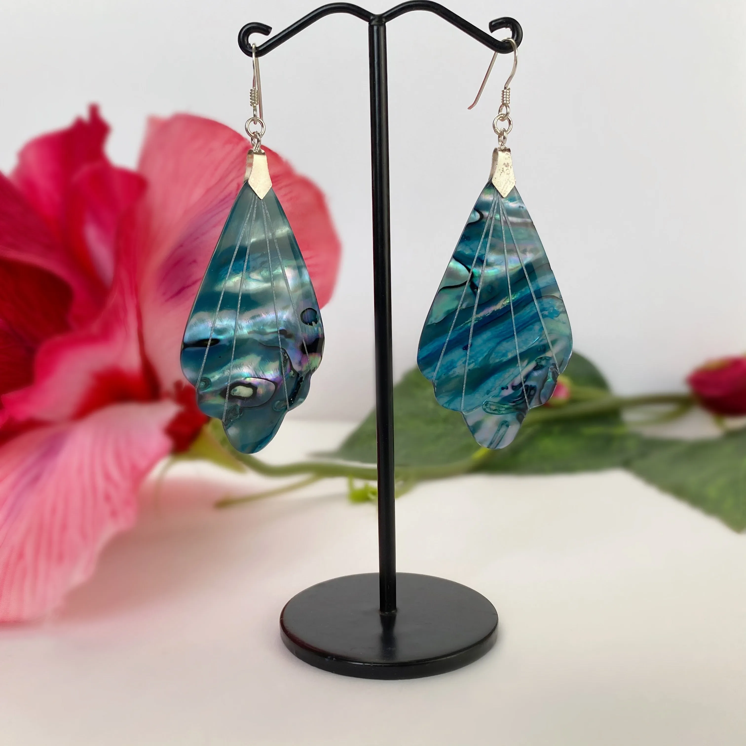 Abalone Art Earrings - VE496