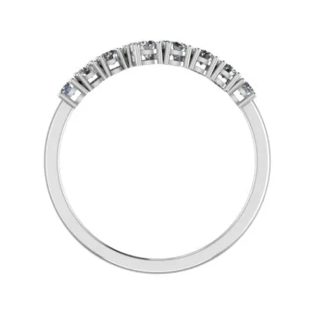 Anthea Split Bar Trendy Diamond Wedding Ring