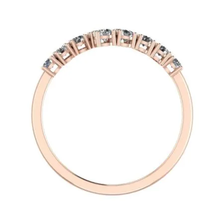 Anthea Split Bar Trendy Diamond Wedding Ring