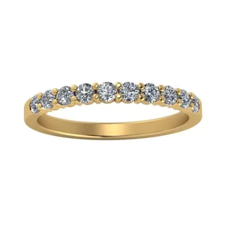 Arava Trendy Moissanite Wedding Ring