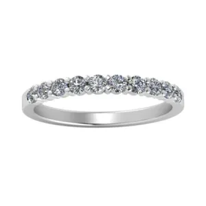 Arava Trendy Moissanite Wedding Ring