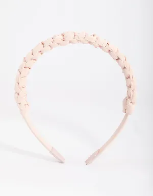 Blush Woven Headband