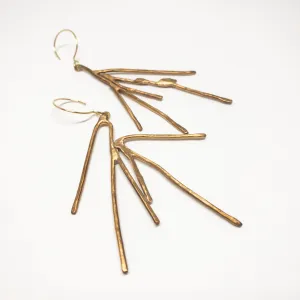 Bronze Branch Earrings