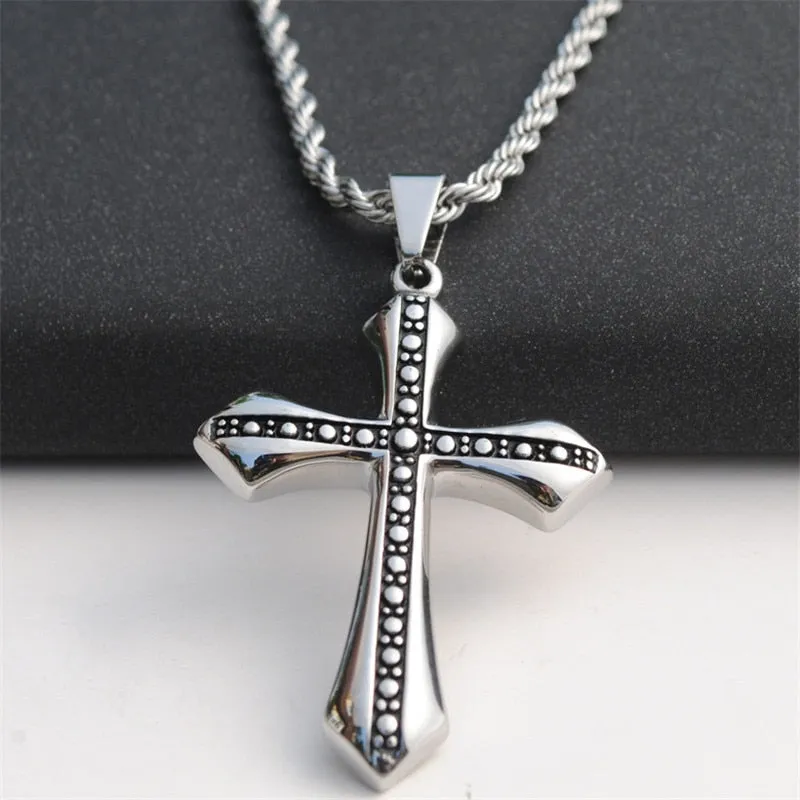 Classic Vintage Cross Necklace