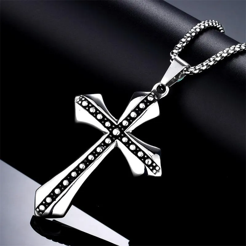 Classic Vintage Cross Necklace