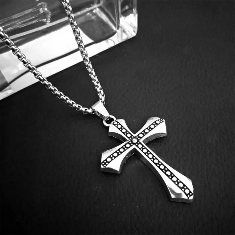 Classic Vintage Cross Necklace