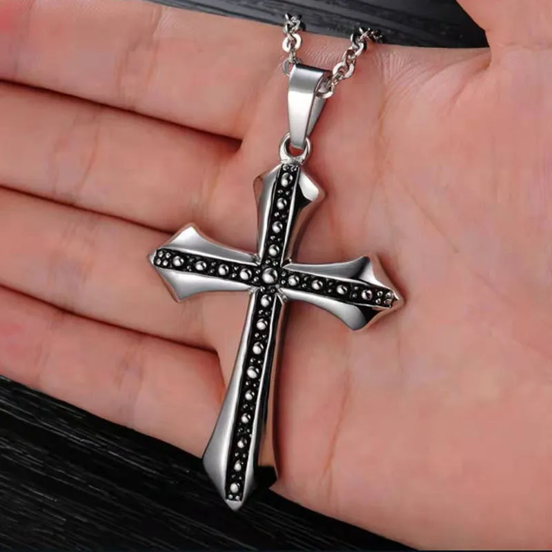 Classic Vintage Cross Necklace