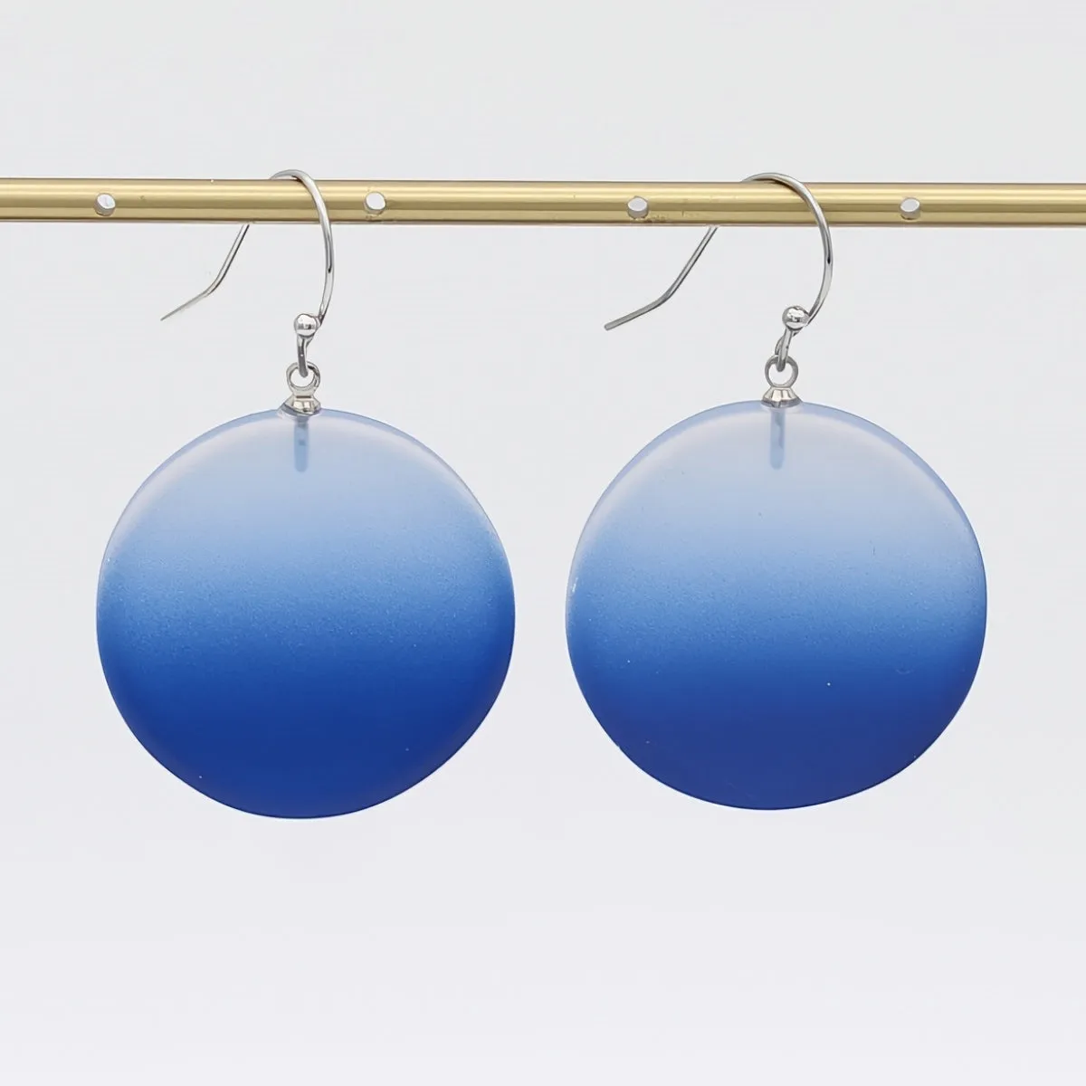 Cobalt Fantasy Ombre Earrings