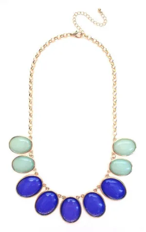 Colorblock Jewels- Blue