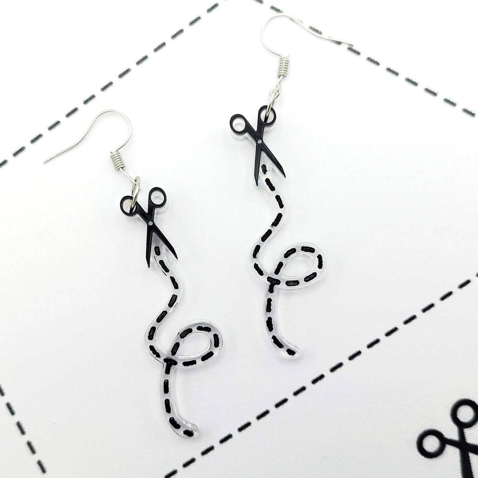 CUTTING SCISSORS EARRINGS | Snip, snip! Unleash your creativity!