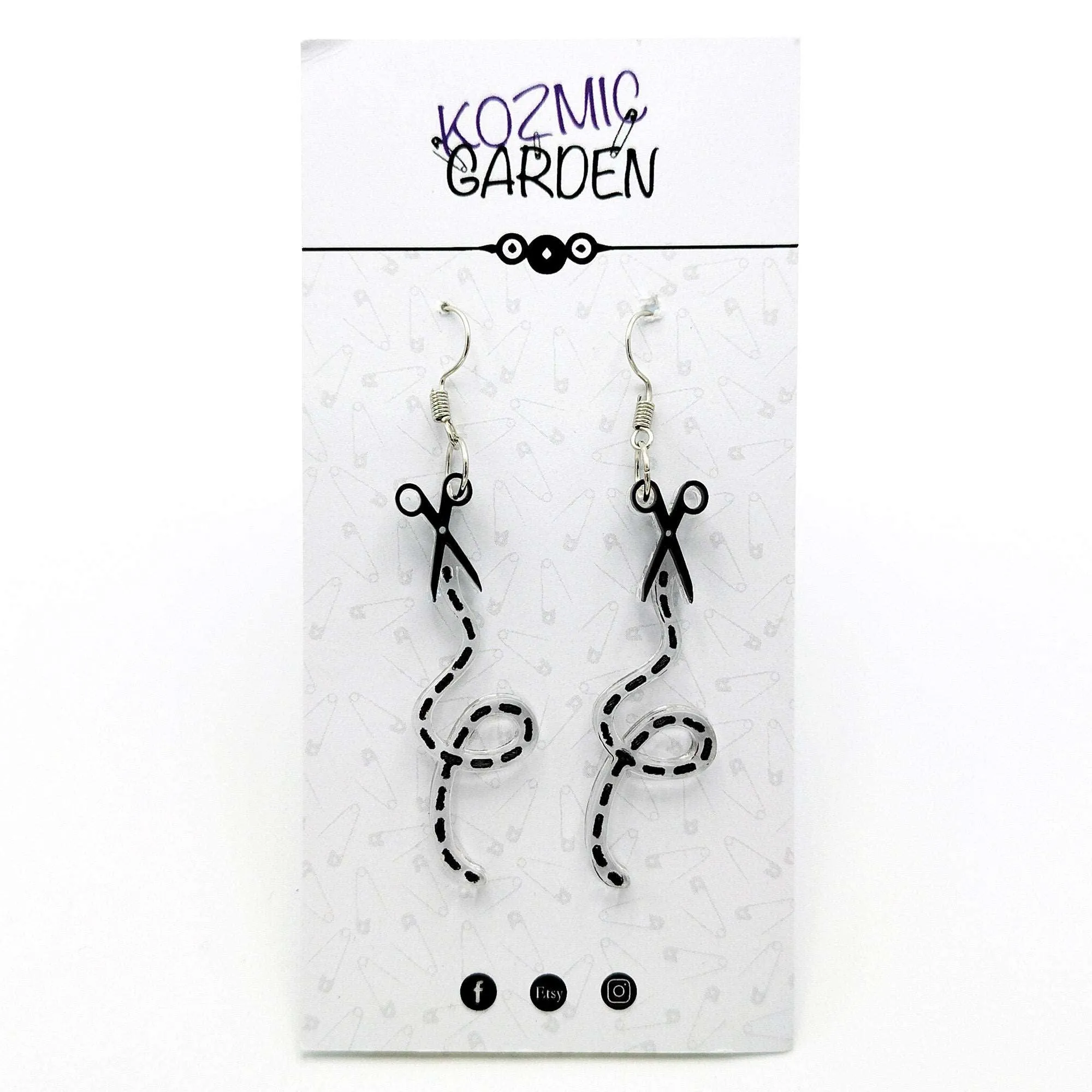 CUTTING SCISSORS EARRINGS | Snip, snip! Unleash your creativity!