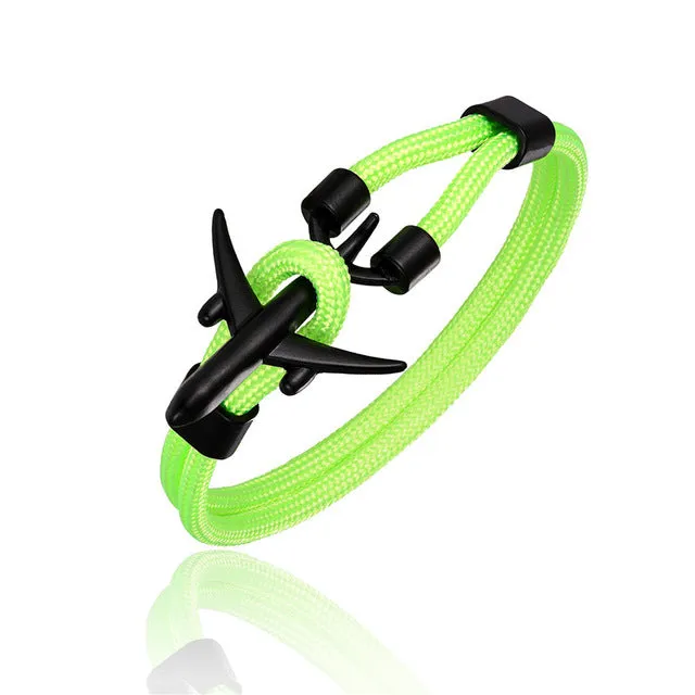 (Edition 2) Super Quality Stylish Airplane Shape Bracelets (Lighter Colours)