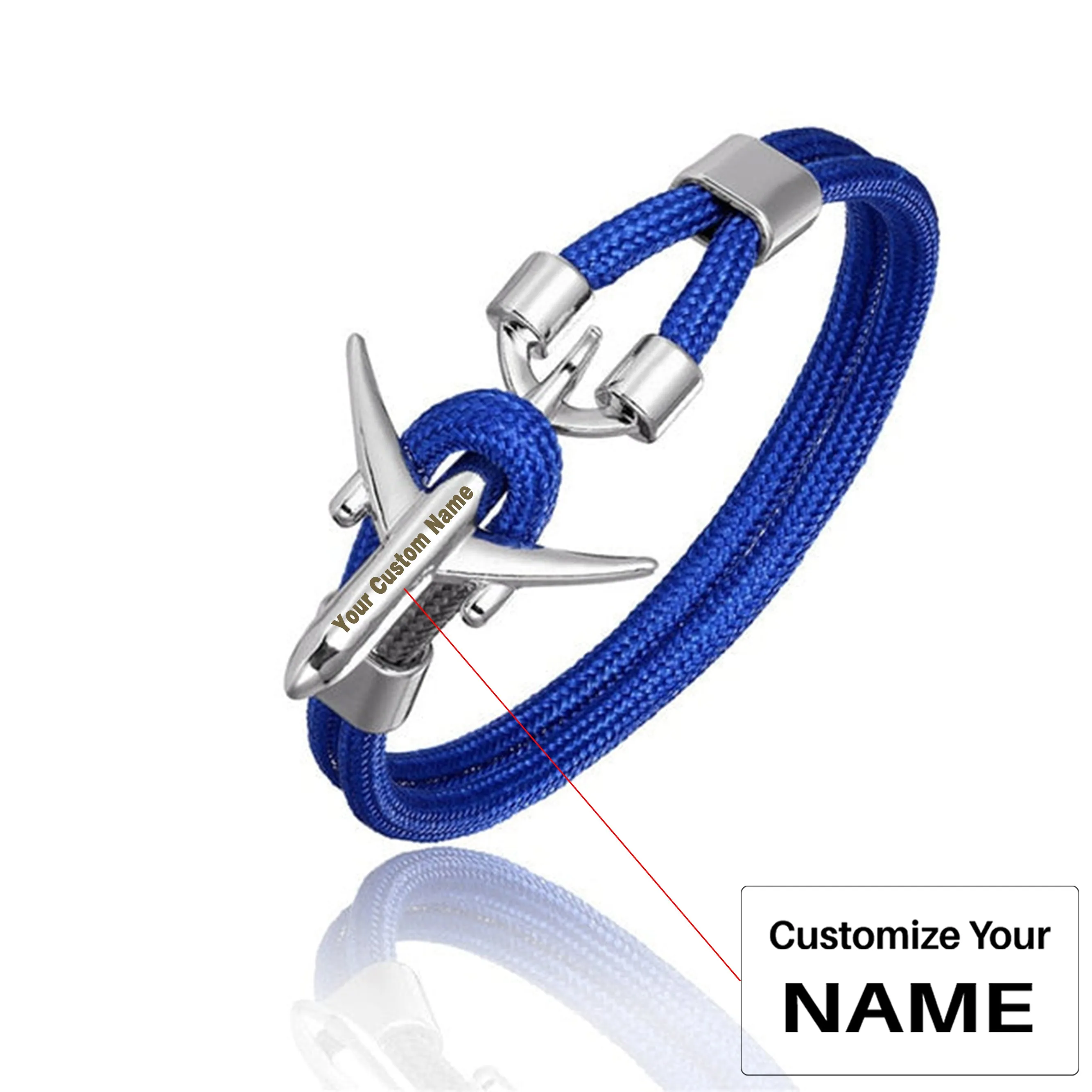 (Edition 2) Super Quality Stylish Airplane Shape Bracelets (Lighter Colours)