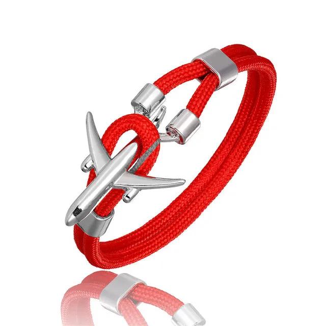 (Edition 2) Super Quality Stylish Airplane Shape Bracelets (Lighter Colours)