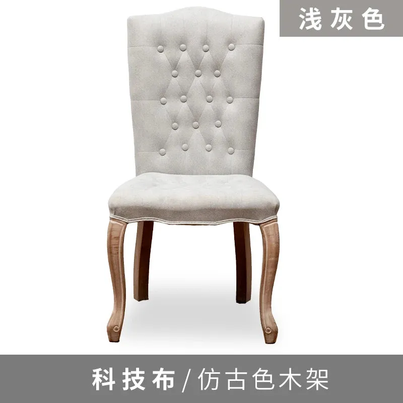 Fancy Wooden Dining Chairs Modern Nordic White Home Dining Chairs Hotel Lounge Chaises Salle Manger Modernes Design Furniture