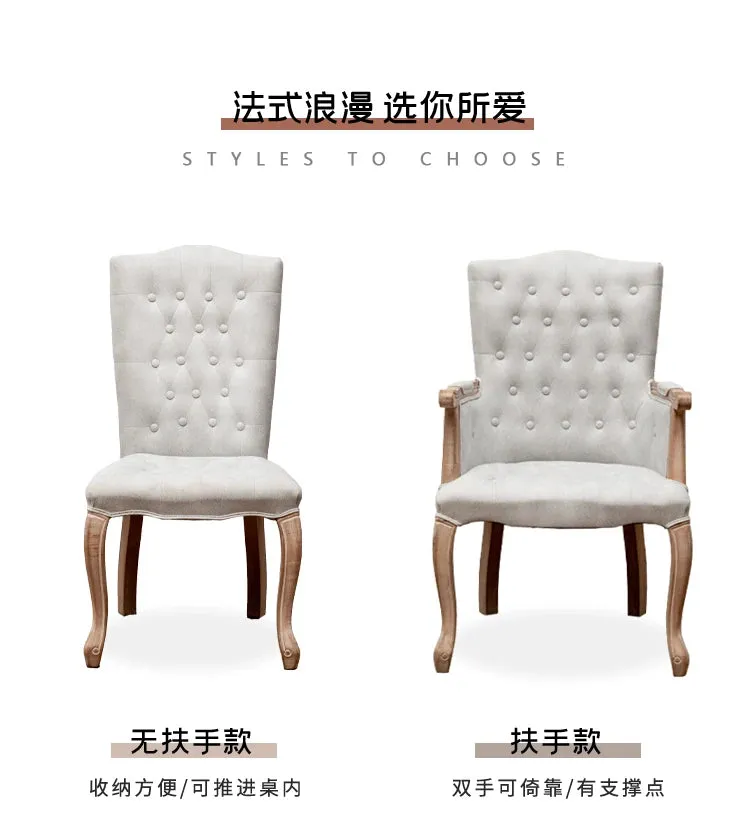 Fancy Wooden Dining Chairs Modern Nordic White Home Dining Chairs Hotel Lounge Chaises Salle Manger Modernes Design Furniture