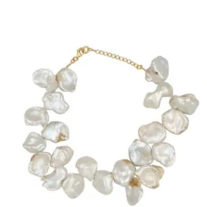 Fistiki Pearl Anklet, Gold