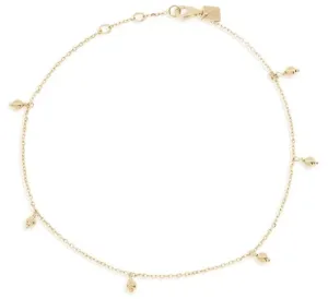 Gold Blessing Anklet