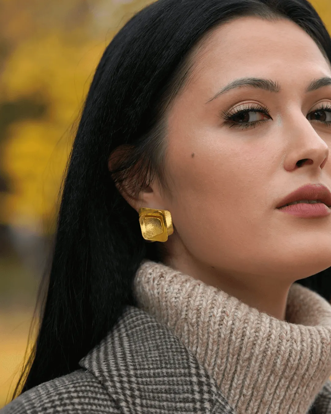 Golden Layer Earrings