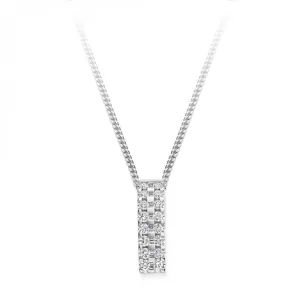 Harmony Collection Round Brilliant Claw set Diamond Pendant 0.35ct