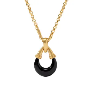 Havana Statement Pendant Obsidian Black