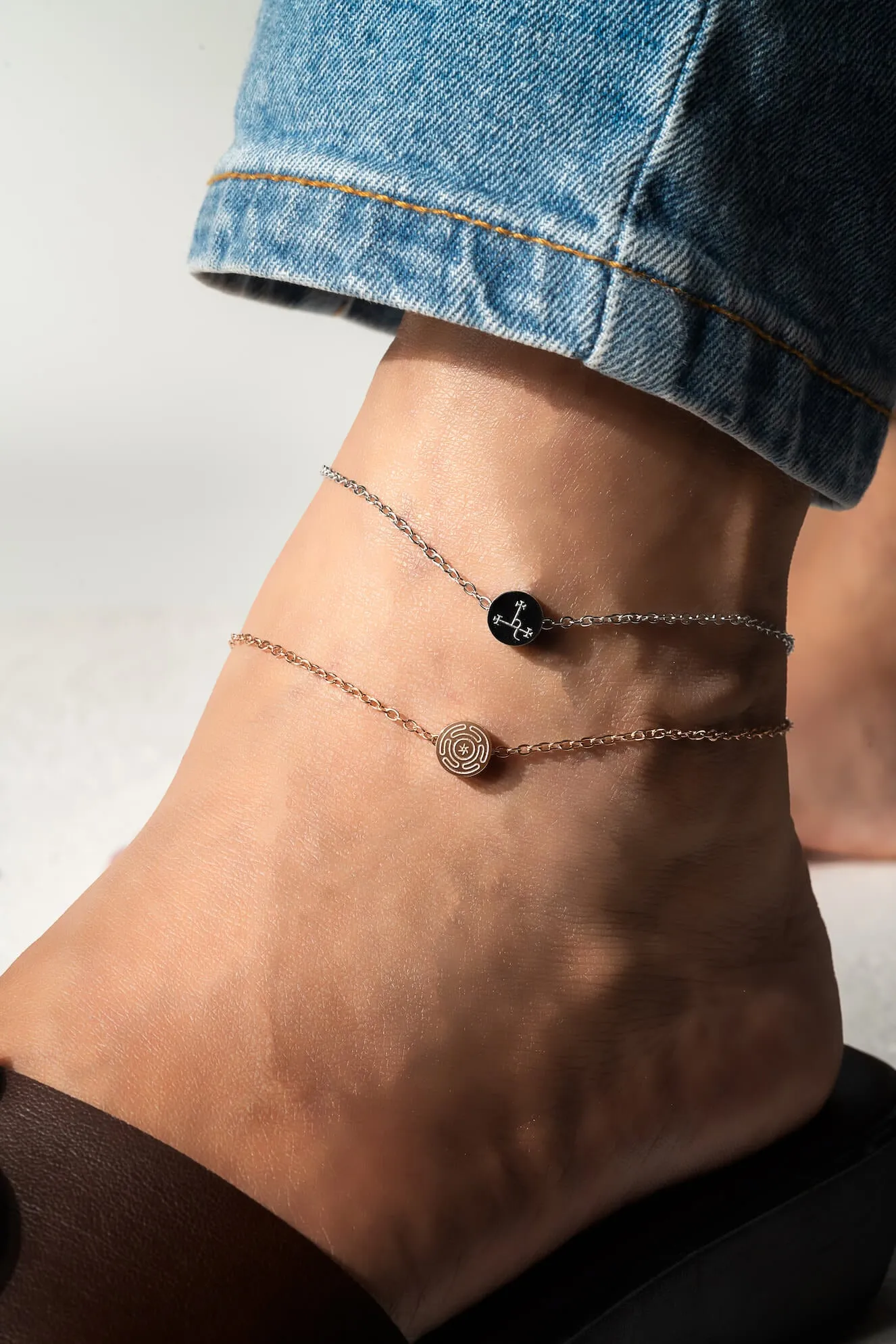 Hecate's Wheel Anklet