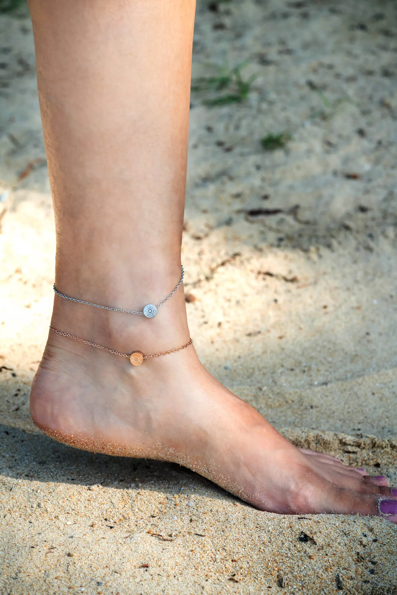 Hecate's Wheel Anklet