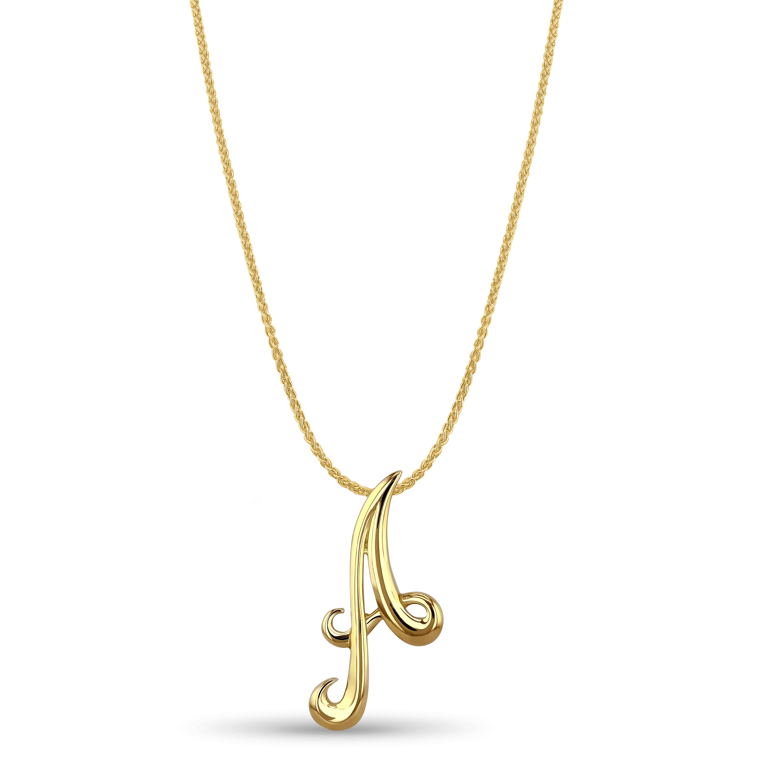 Initial A Love Letter Pendant