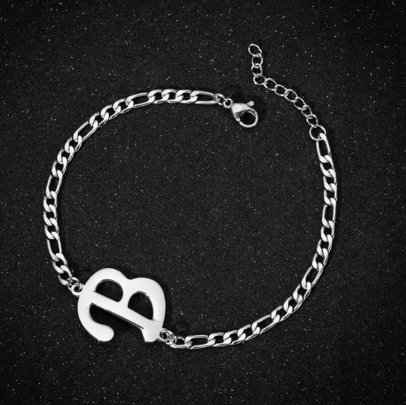 Initial Chain Bracelet