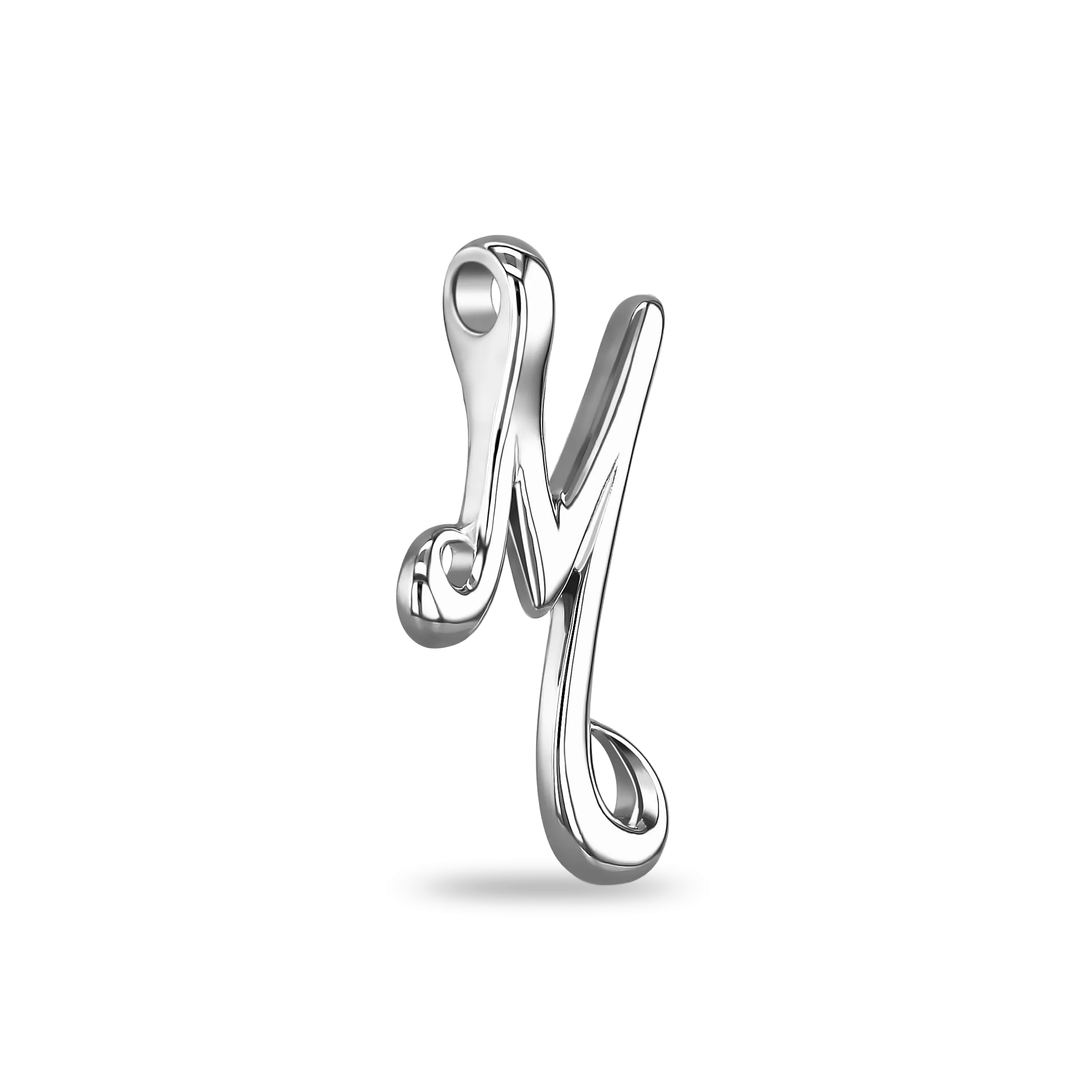 Initial M Love Letter Pendant