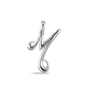 Initial M Love Letter Pendant