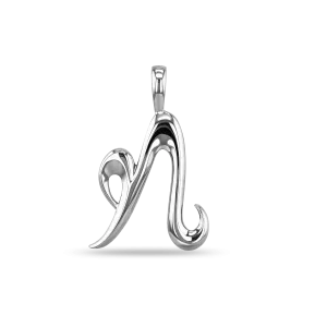 Initial N Love Letter Pendant