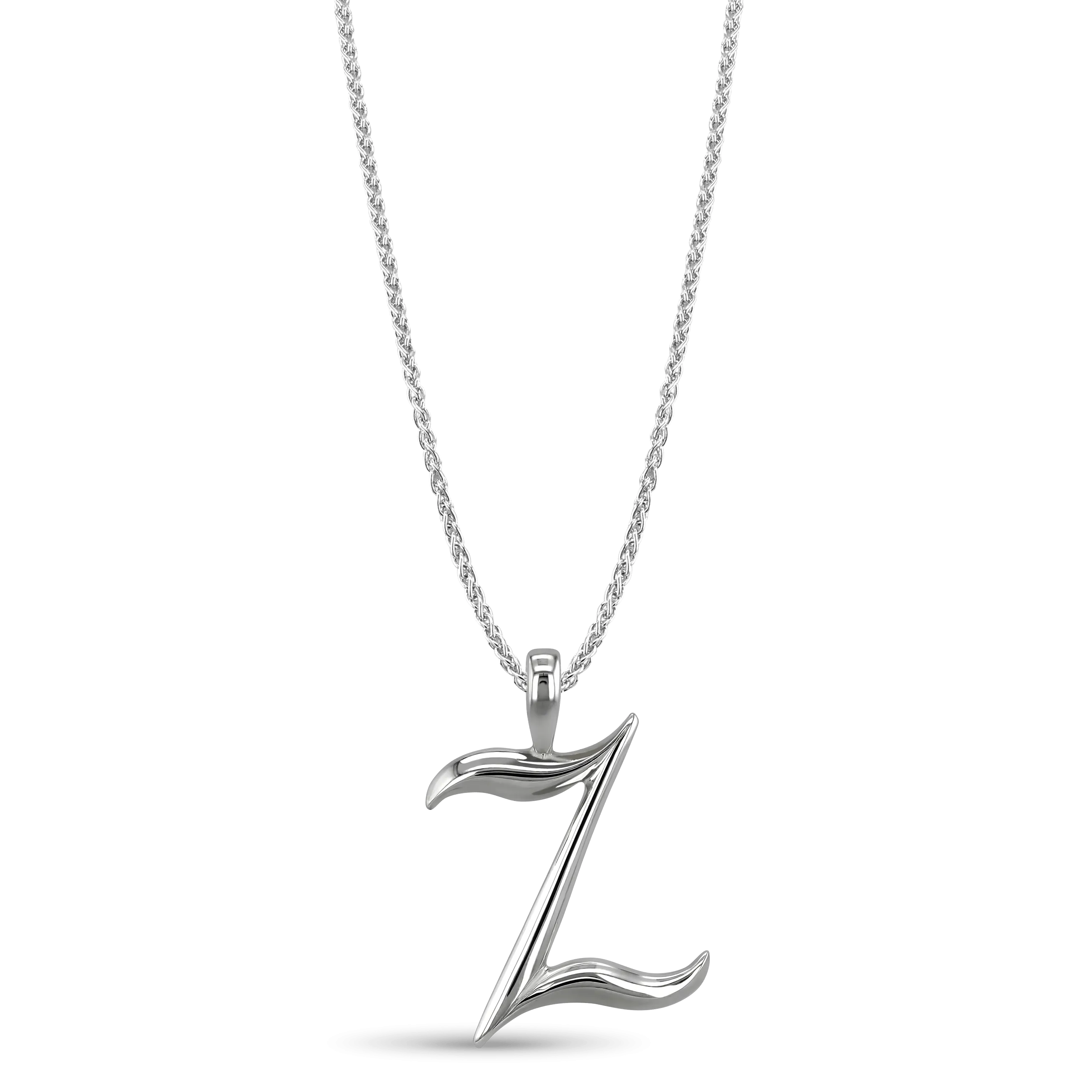 Initial Z Love Letter Pendant