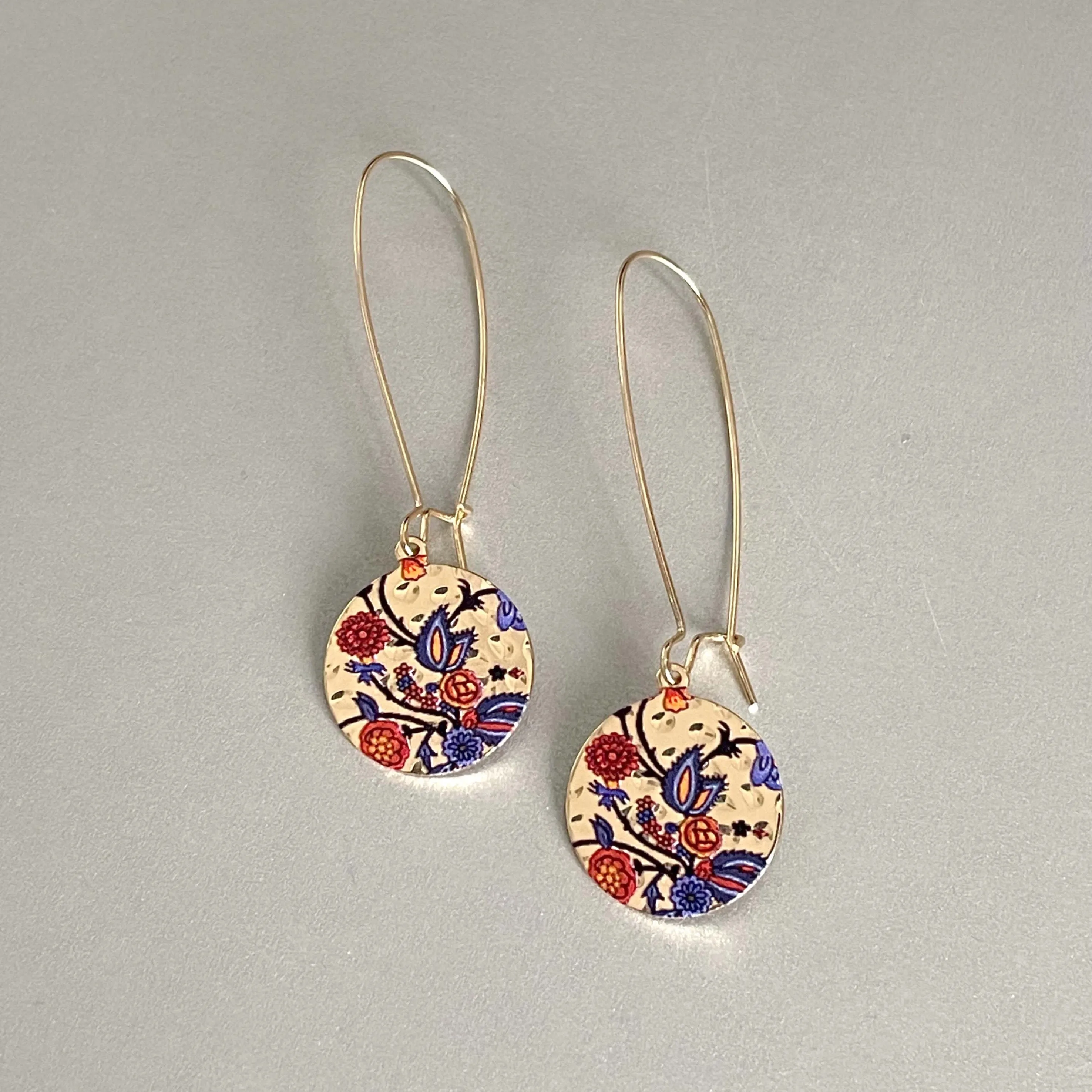 Jess Floral Dangle Earrings