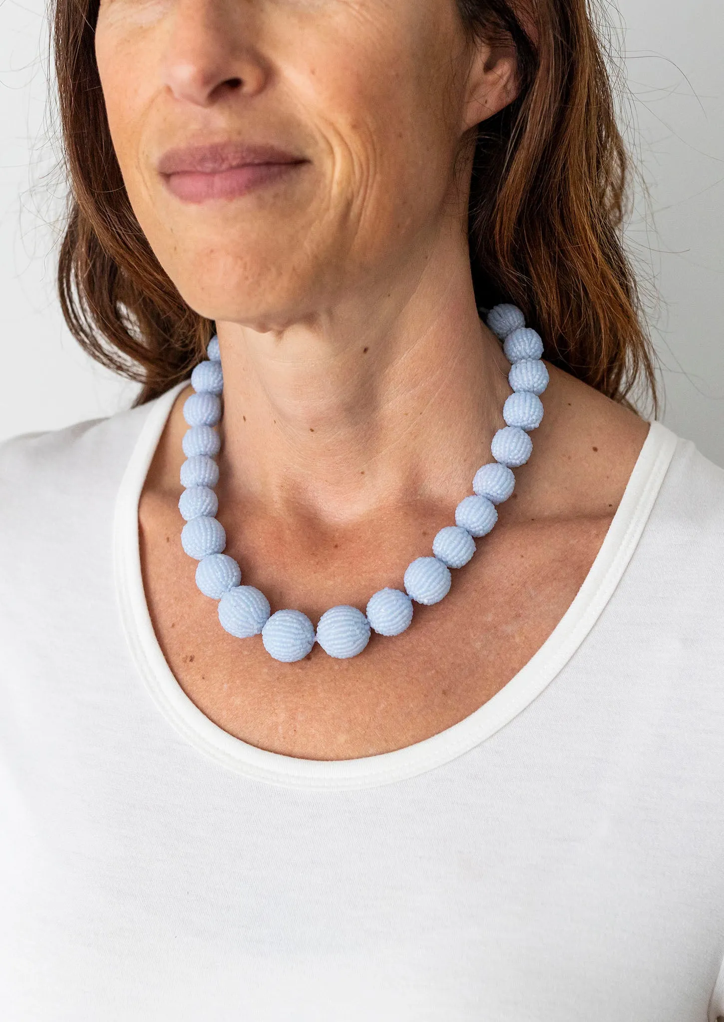 <br>The Olivia Necklace<br> Sky