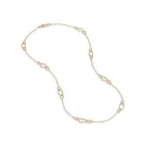 Marco Bicego Marrakech Onde Collection 18K Yellow Gold Link Necklace