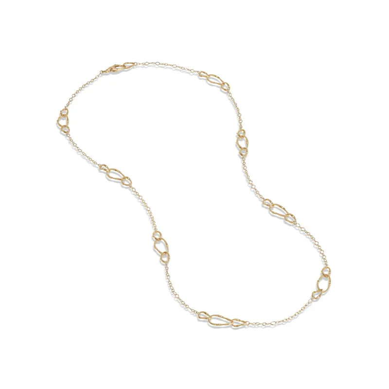 Marco Bicego Marrakech Onde Collection 18K Yellow Gold Link Necklace