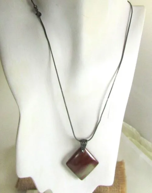 Mookaite Gemstone Pendant Necklace