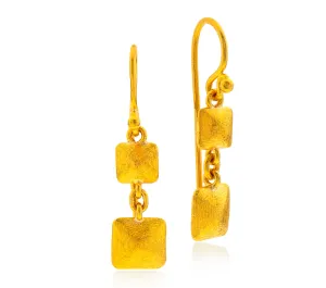 Nava Zahavi Dual Gold Earrings