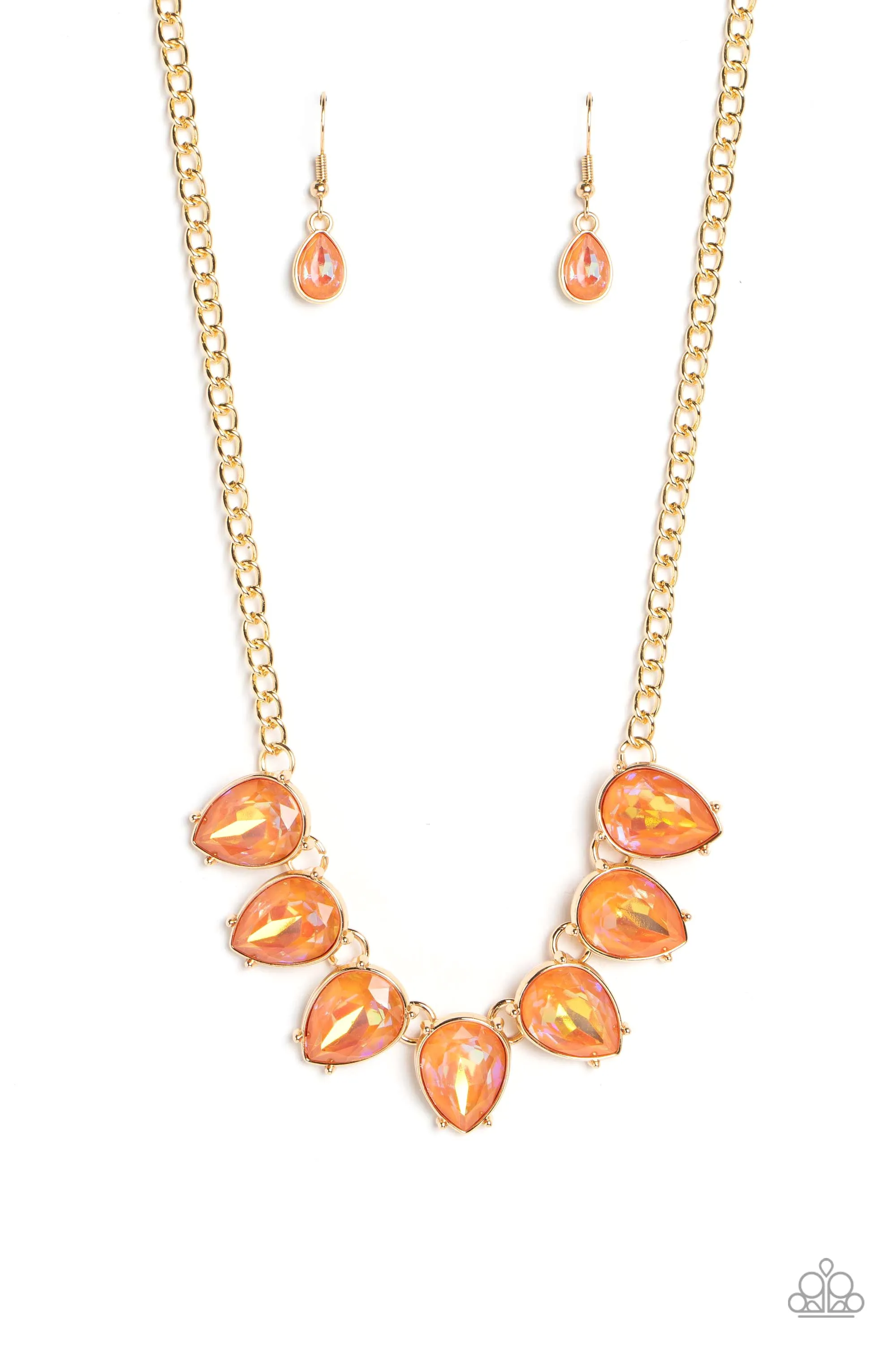 Necklaces FLIRTY Dancing - Orange N2390