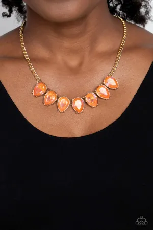 Necklaces FLIRTY Dancing - Orange N2390