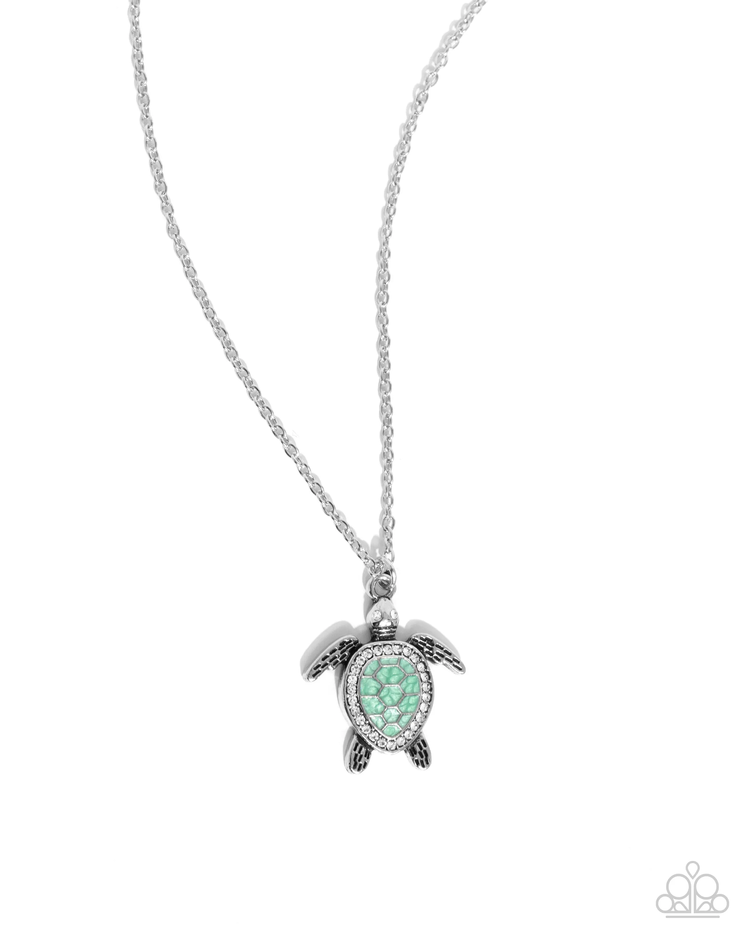 Necklaces Turtle Tourist - Green SU8