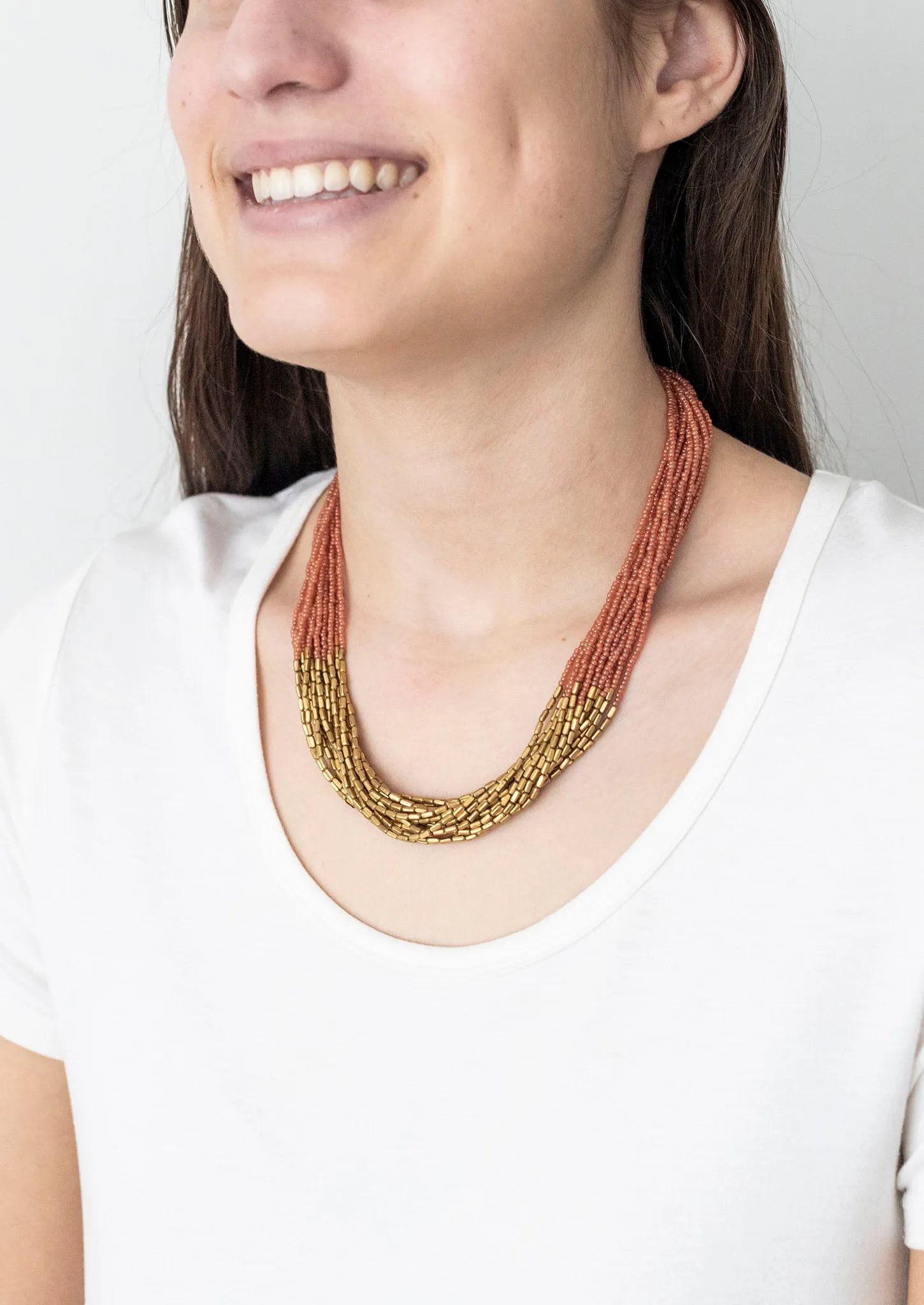 **NEW** <br>Hema Necklace<br> Terracotta