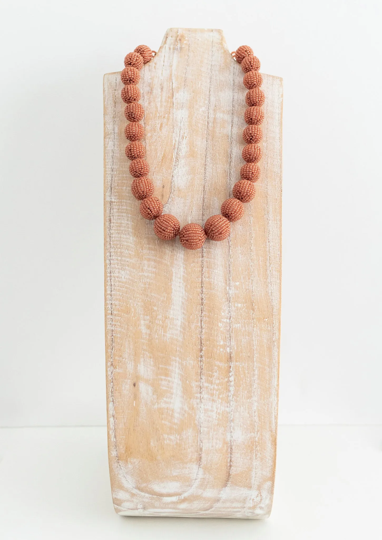 **NEW** <br>The Olivia Necklace<br> Terracotta