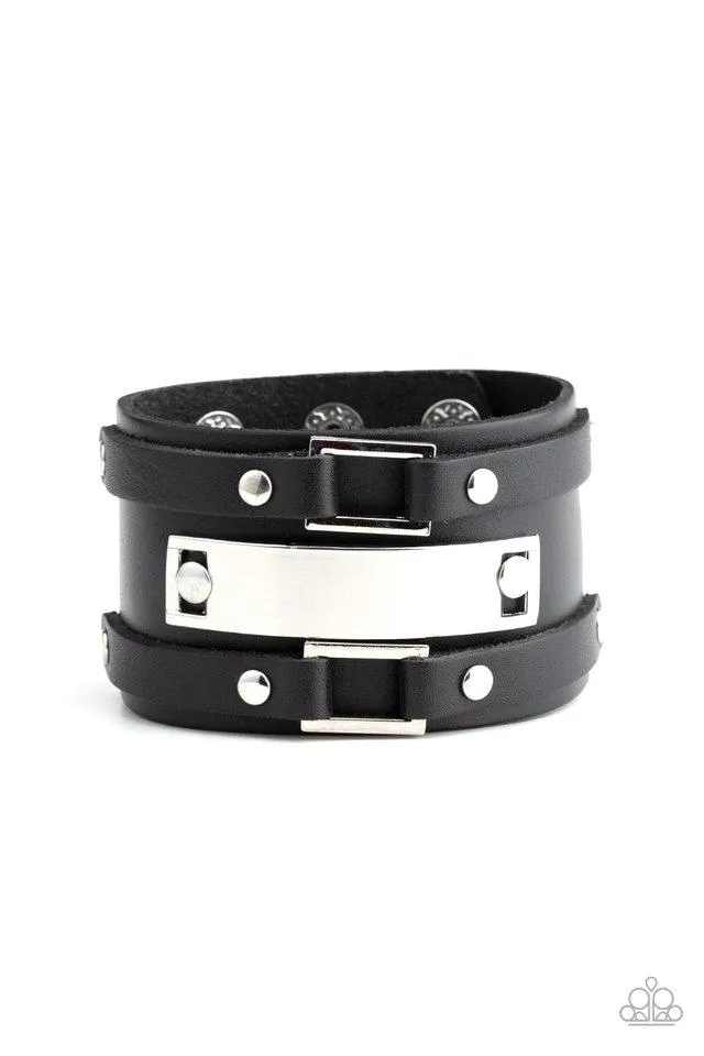 Paparazzi Bracelet ~ Rural Ranger - Black