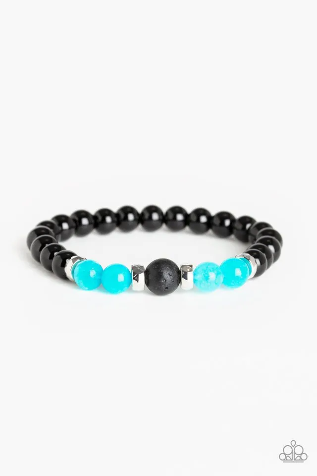 Paparazzi Bracelet ~ Super Serene - Blue