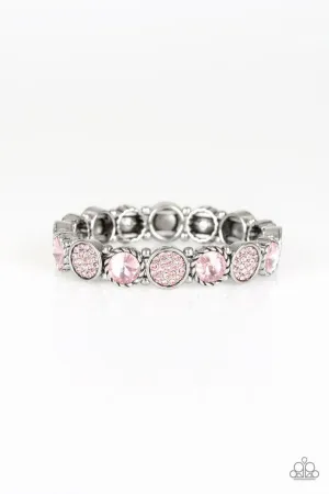 Paparazzi Bracelet ~ Take A Moment To Reflect - Pink