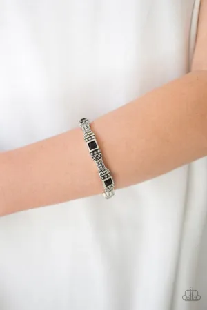 Paparazzi Bracelet ~ Totally Traveler - Black